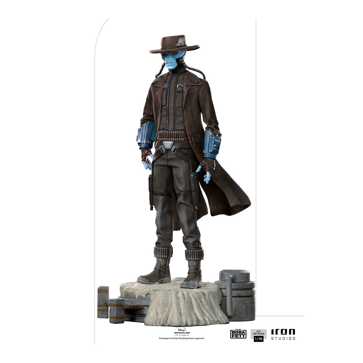 IRON STUDIOS - Cad Bane BDS Art Scale 1/10 - Star Wars The Book of Boba Fett