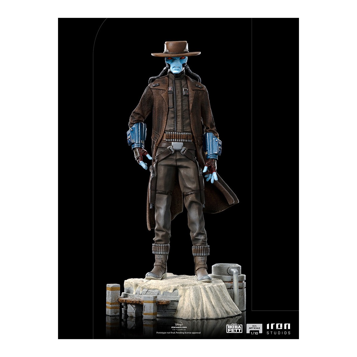 IRON STUDIOS - Cad Bane BDS Art Scale 1/10 - Star Wars The Book of Boba Fett