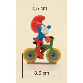 Pixi Origine - Verkehrsregeln, Papa fährt mit dem Fahrrad - Die Schlümpfe