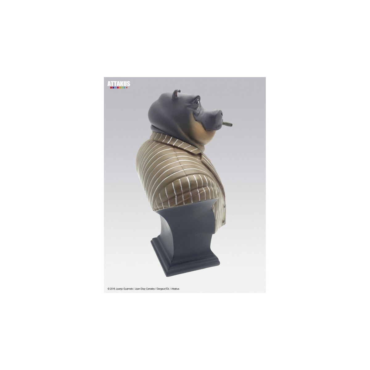 BlackSad Büste Ted Leeman das Nilpferd