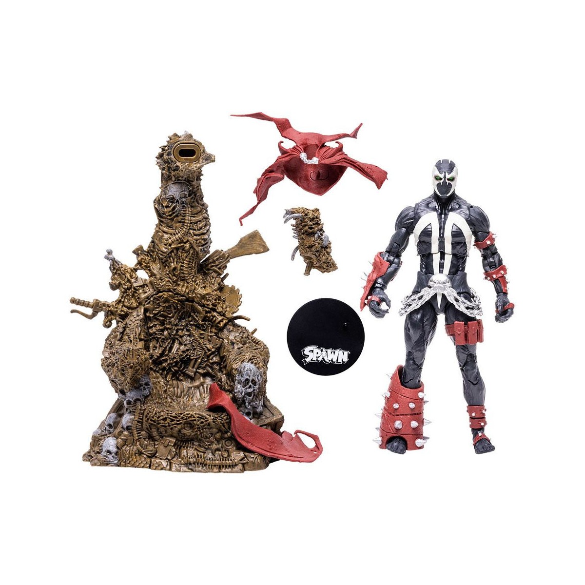 McFarlane Spawn Universe - Spawn Deluxe Set (On Throne) 1/12