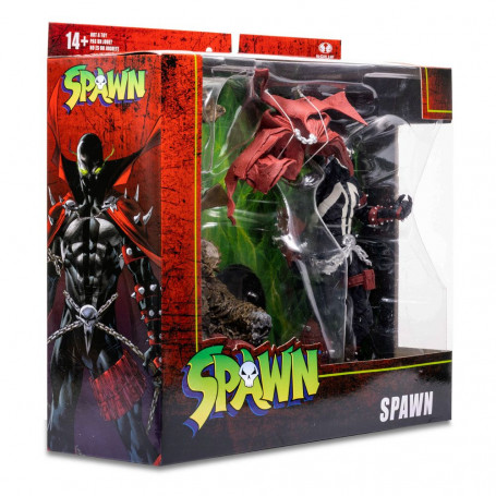 McFarlane Spawn Universe - Spawn Deluxe Set (On Throne) 1/12