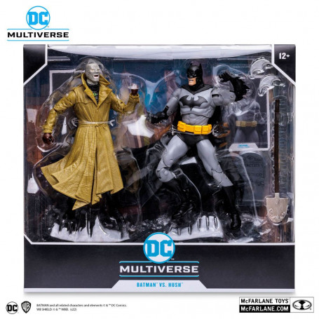 Mc Farlane - DC Multiverse - Sammlerstück Multipack Batman vs. Hush 1/12