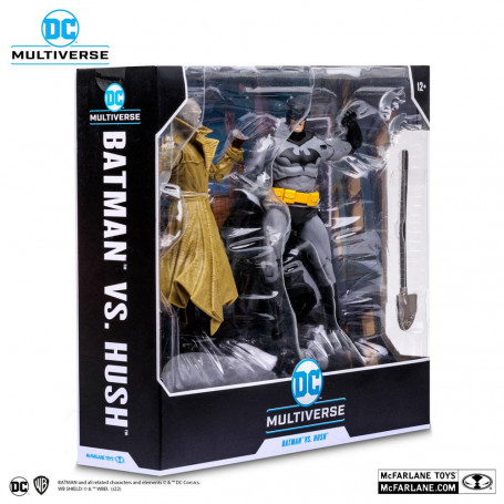 Mc Farlane - DC Multiverse - Sammlerstück Multipack Batman vs. Hush 1/12
