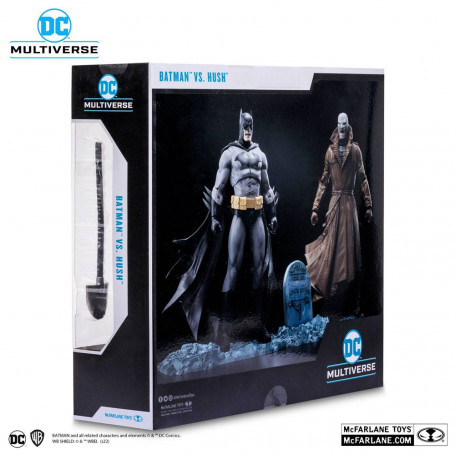 Mc Farlane - DC Multiverse - Sammlerstück Multipack Batman vs. Hush 1/12