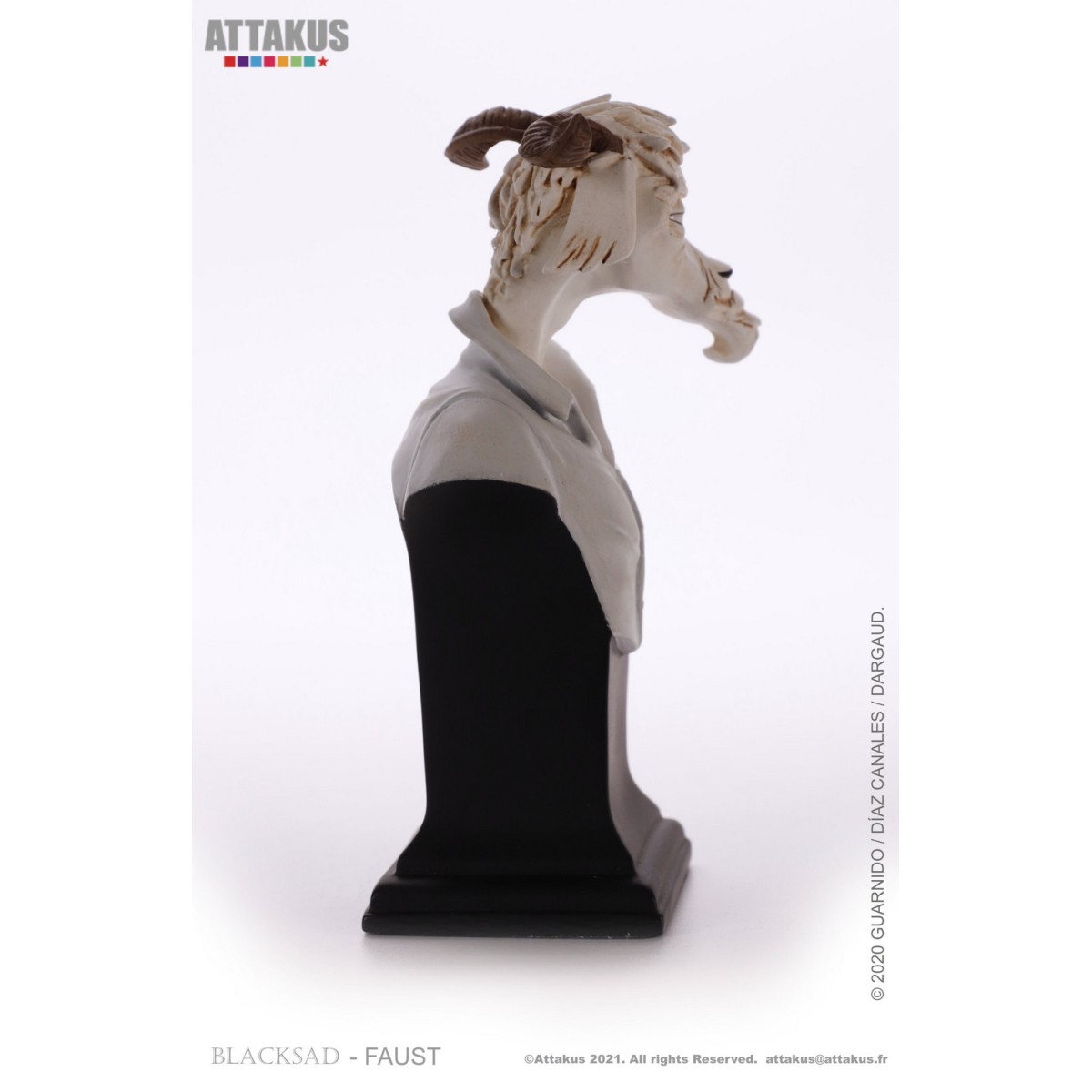 BlackSad Büste Faust LaChapelle der Bock