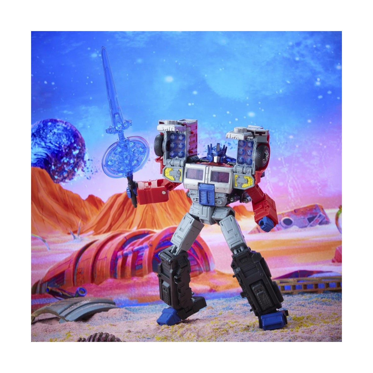 Hasbro - Transformers Legacy G2 - Laser Optimus Prime - Leader Class
