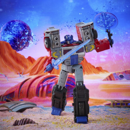 Hasbro - Transformers Legacy G2 - Laser Optimus Prime - Leader Class