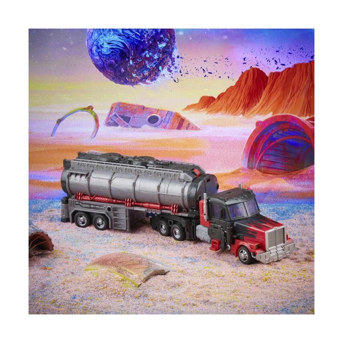 Hasbro - Transformers Legacy G2 - Laser Optimus Prime - Leader Class