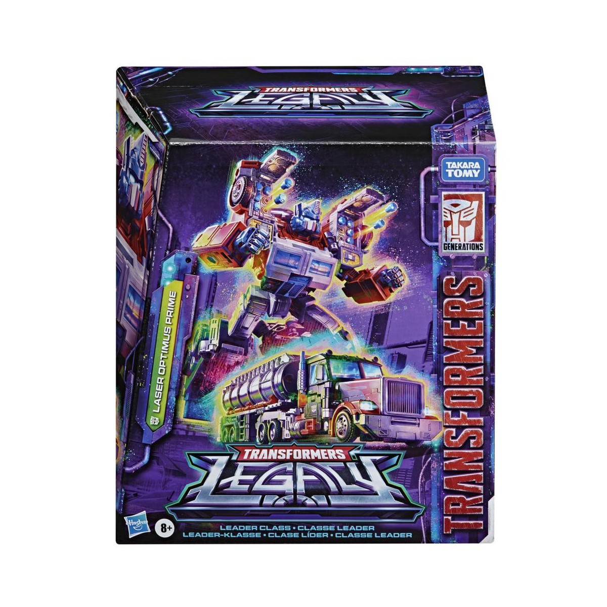 Hasbro - Transformers Legacy G2 - Laser Optimus Prime - Leader Class