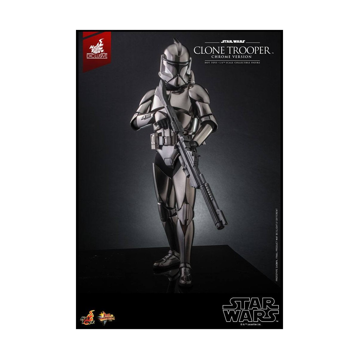Hot toys Star Wars - Clone Trooper Chrome Version 1/6 2022 Convention Exclusive