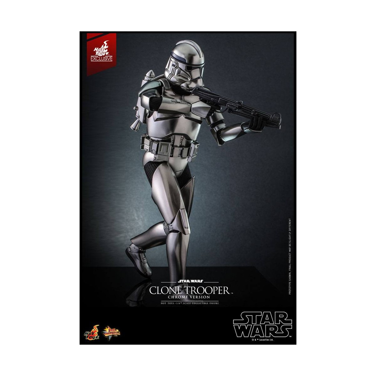 Hot toys Star Wars - Clone Trooper Chrome Version 1/6 2022 Convention Exclusive