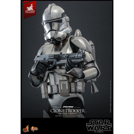 Hot toys Star Wars - Clone Trooper Chrome Version 1/6 2022 Convention Exclusive