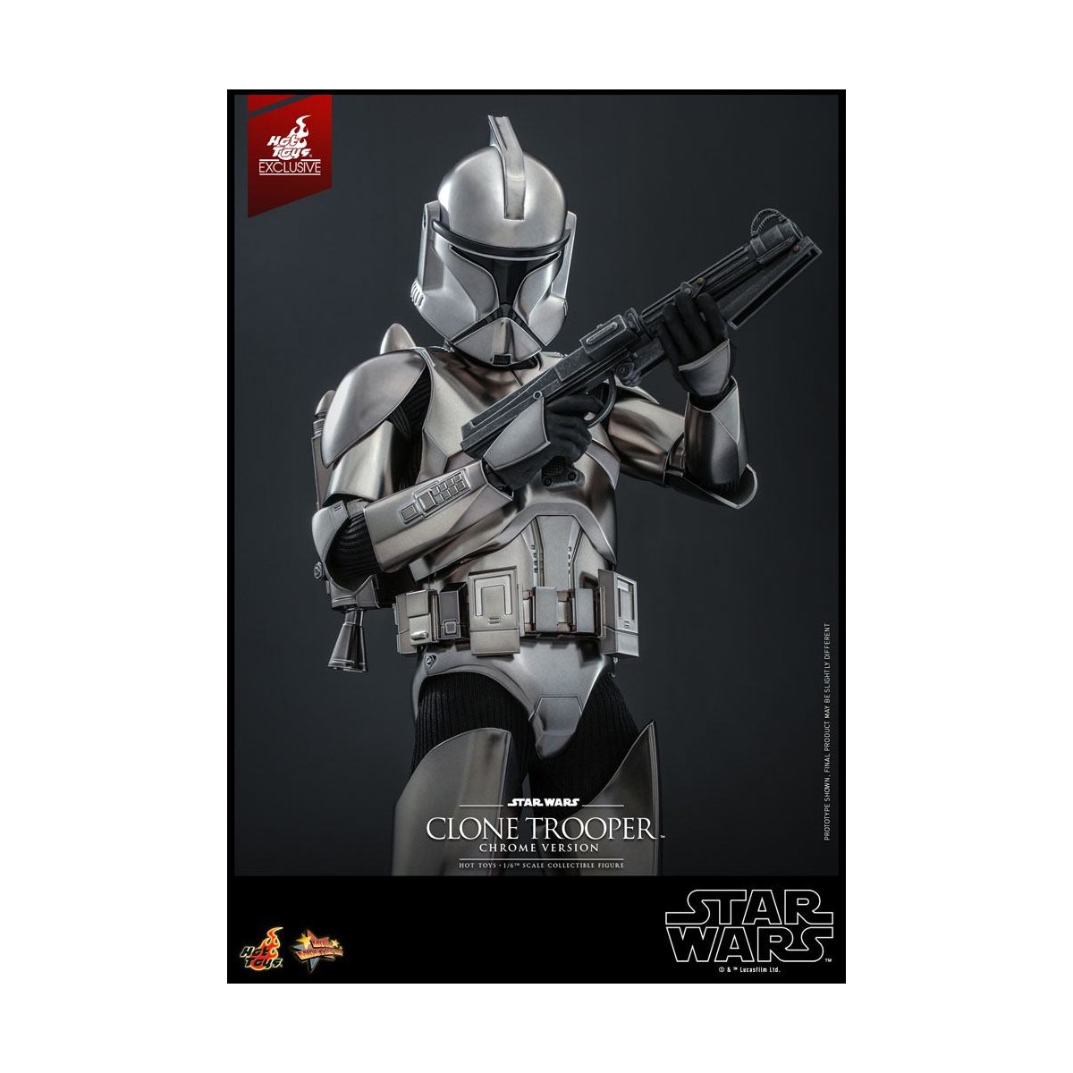 Hot toys Star Wars - Clone Trooper Chrome Version 1/6 2022 Convention Exclusive
