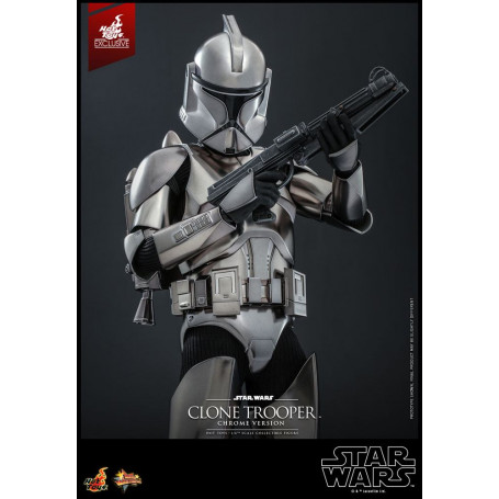 Hot toys Star Wars - Clone Trooper Chrome Version 1/6 2022 Convention Exclusive
