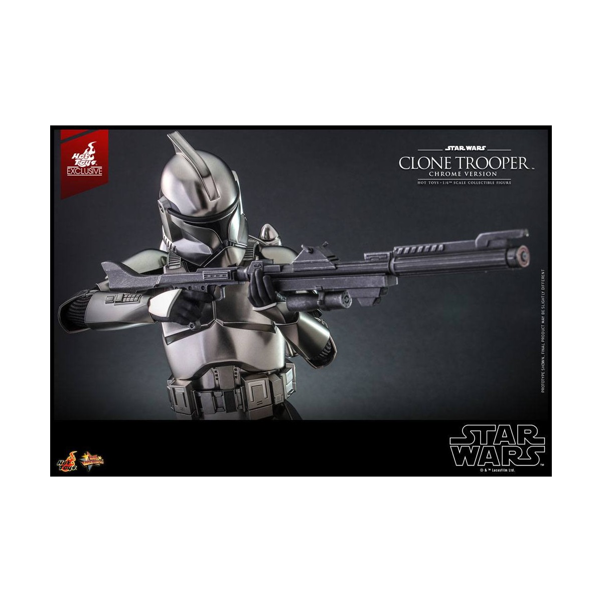 Hot toys Star Wars - Clone Trooper Chrome Version 1/6 2022 Convention Exclusive