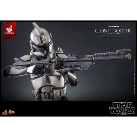 Hot toys Star Wars - Clone Trooper Chrome Version 1/6 2022 Convention Exclusive