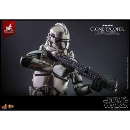 Hot toys Star Wars - Clone Trooper Chrome Version 1/6 2022 Convention Exclusive