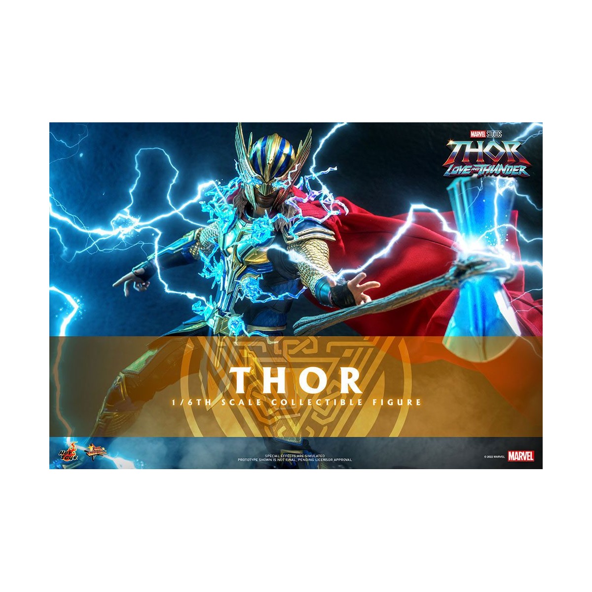 Hot Toys - THOR Deluxe Version - Thor: Love and Thunder Masterpiece Figurine 1/6 