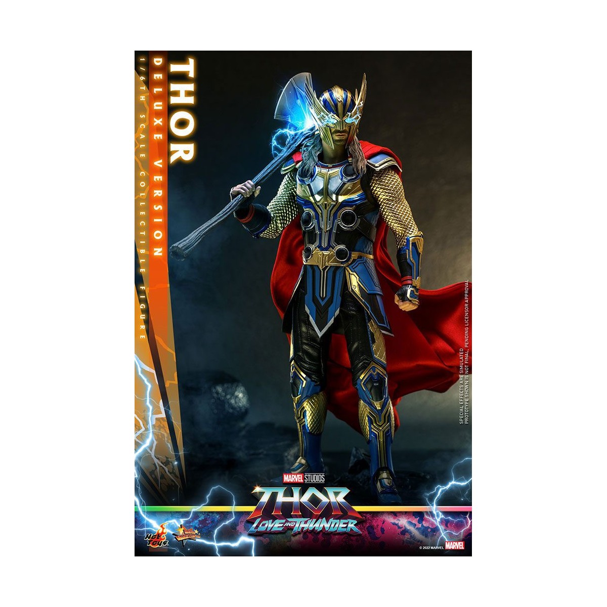 Hot Toys - THOR Deluxe Version - Thor: Love and Thunder Masterpiece Figurine 1/6 