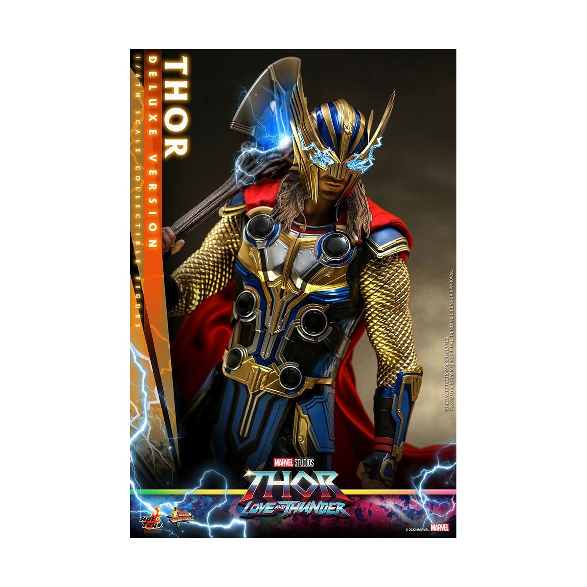 Hot Toys - THOR Deluxe Version - Thor: Love and Thunder Masterpiece Figurine 1/6 