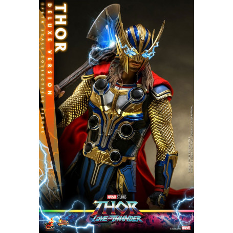 Hot Toys - THOR Deluxe Version - Thor: Love and Thunder Masterpiece Figurine 1/6 