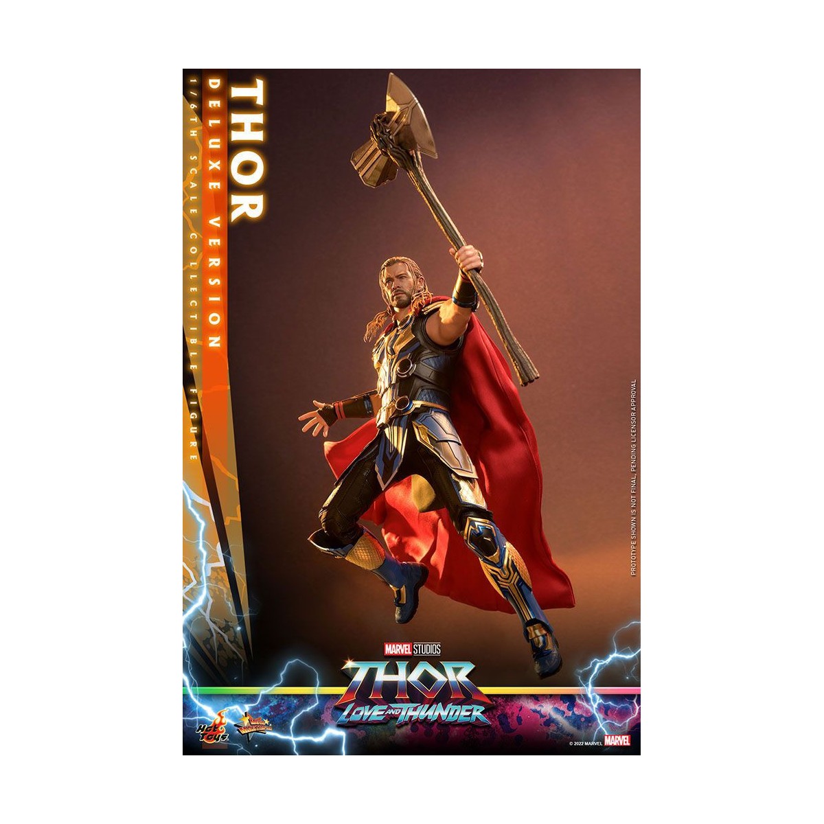 Hot Toys - THOR Deluxe Version - Thor: Love and Thunder Masterpiece Figurine 1/6 