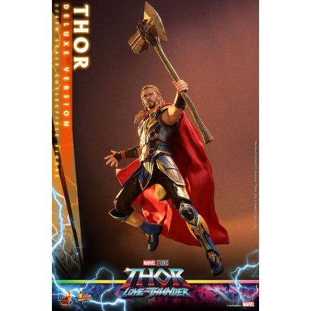 Hot Toys - THOR Deluxe Version - Thor: Love and Thunder Masterpiece Figurine 1/6 