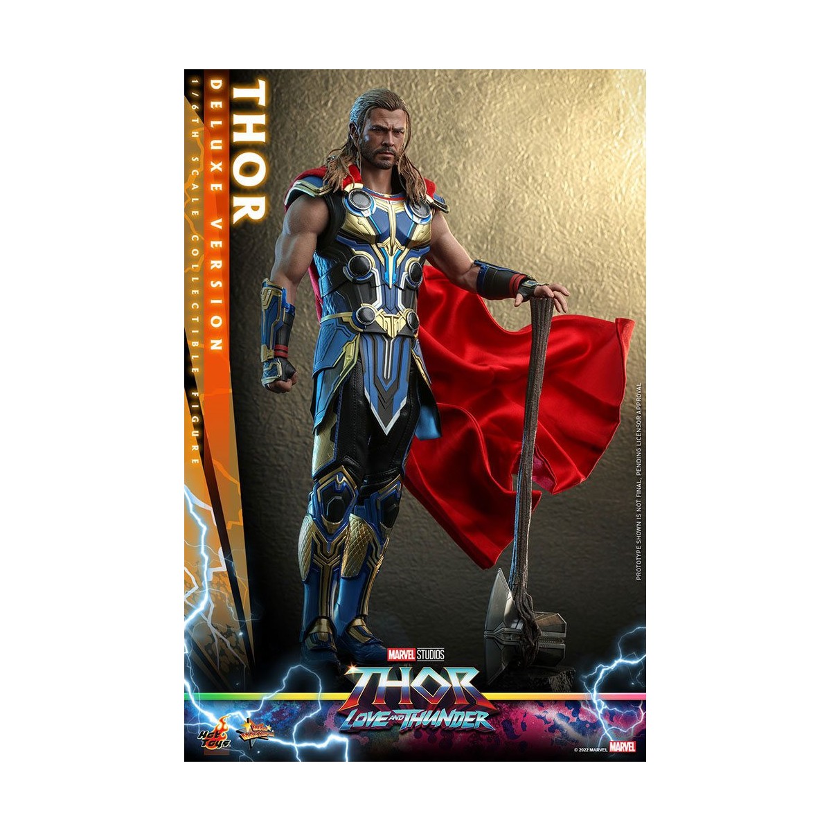 Hot Toys - THOR Deluxe Version - Thor: Love and Thunder Masterpiece Figurine 1/6 