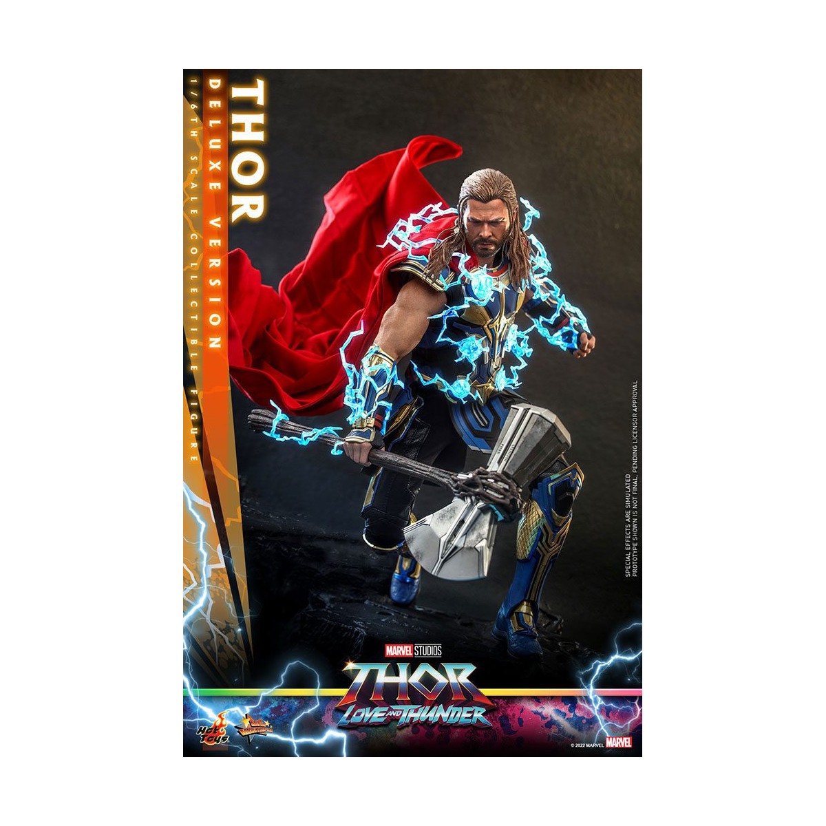 Hot Toys - THOR Deluxe Version - Thor: Love and Thunder Masterpiece Figurine 1/6 