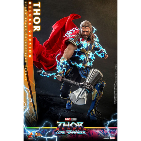 Hot Toys - THOR Deluxe Version - Thor: Love and Thunder Masterpiece Figurine 1/6 