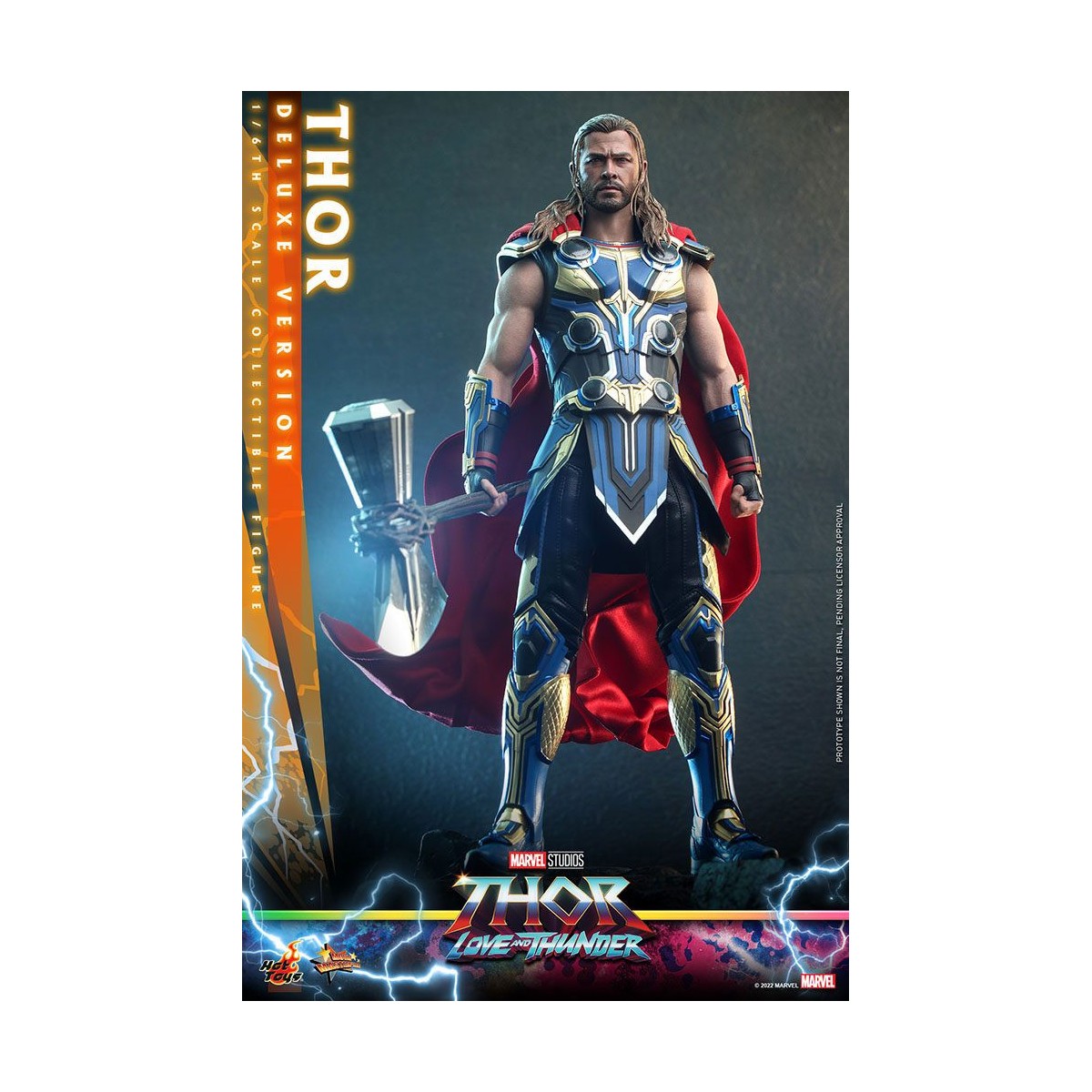 Hot Toys - THOR Deluxe Version - Thor: Love and Thunder Masterpiece Figurine 1/6 