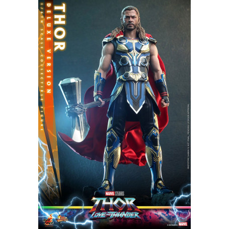 Hot Toys - THOR Deluxe Version - Thor: Love and Thunder Masterpiece Figurine 1/6 