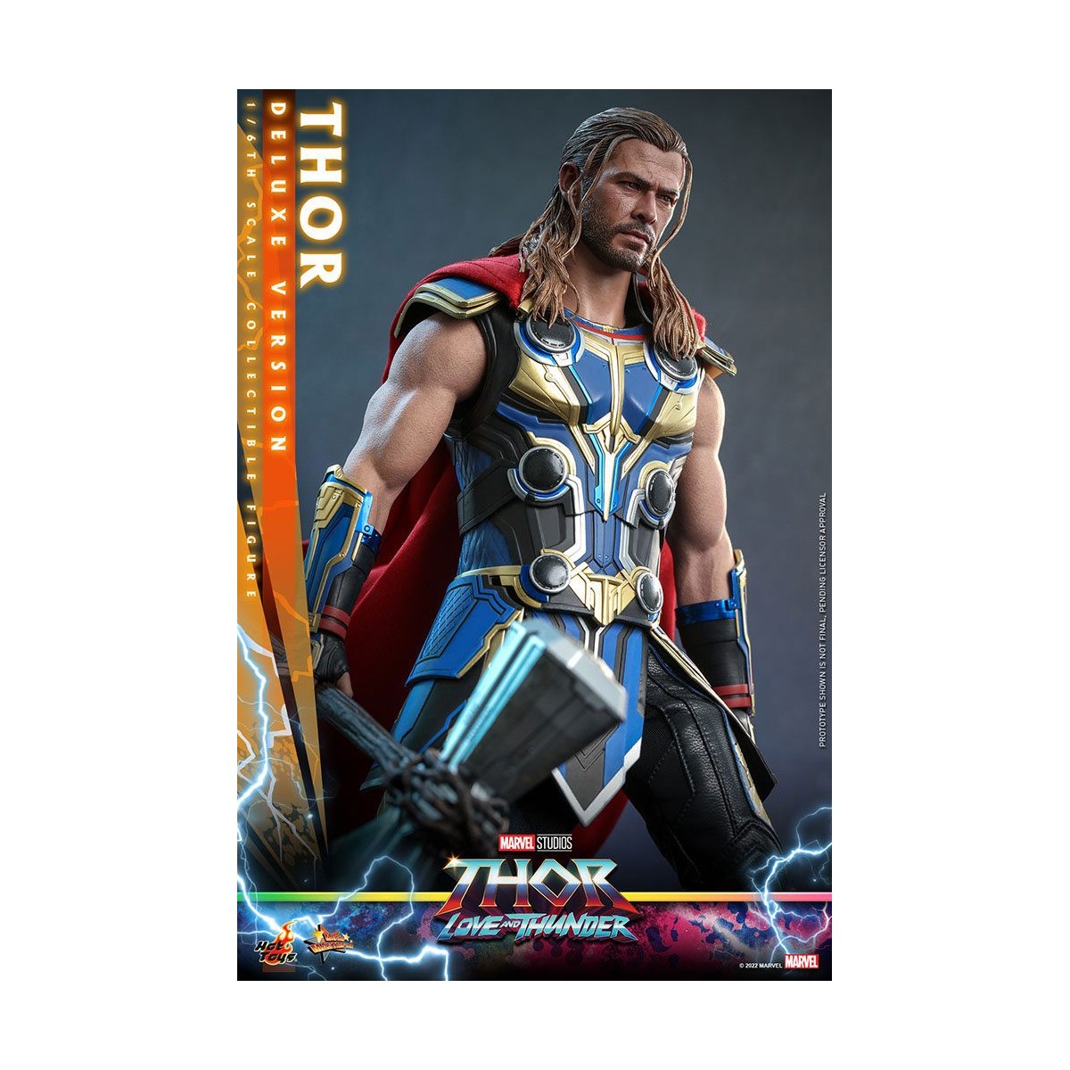 Hot Toys - THOR Deluxe Version - Thor: Love and Thunder Masterpiece Figurine 1/6 