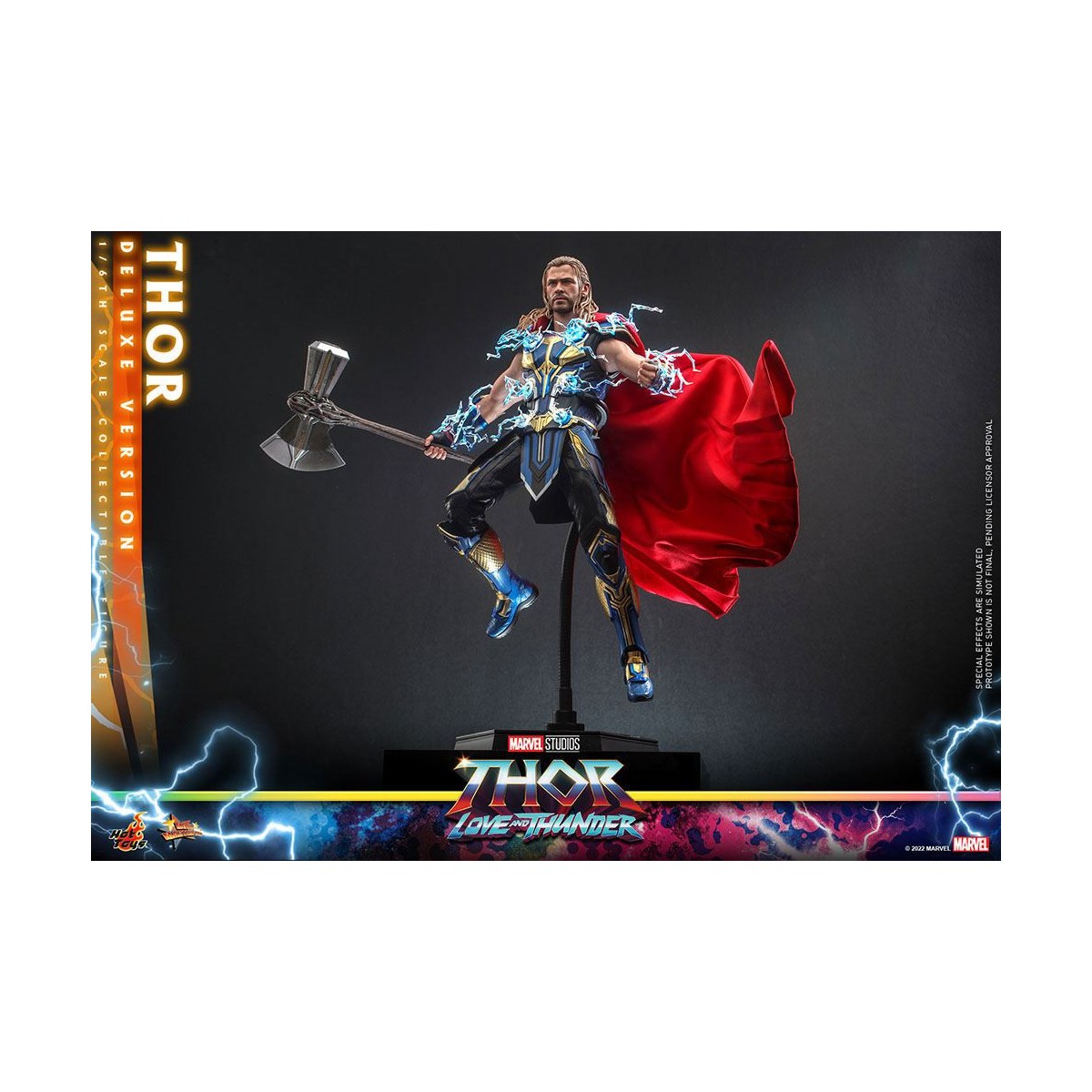 Hot Toys - THOR Deluxe Version - Thor: Love and Thunder Masterpiece Figurine 1/6 