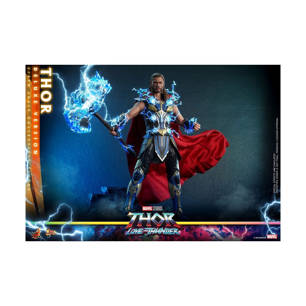 Hot Toys - THOR Deluxe Version - Thor: Love and Thunder Masterpiece Figurine 1/6 