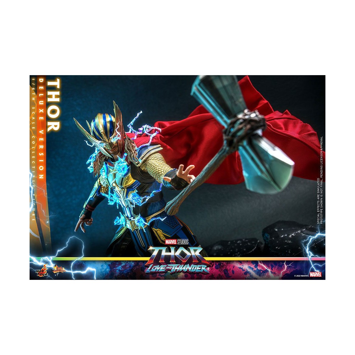 Hot Toys - THOR Deluxe Version - Thor: Love and Thunder Masterpiece Figurine 1/6 