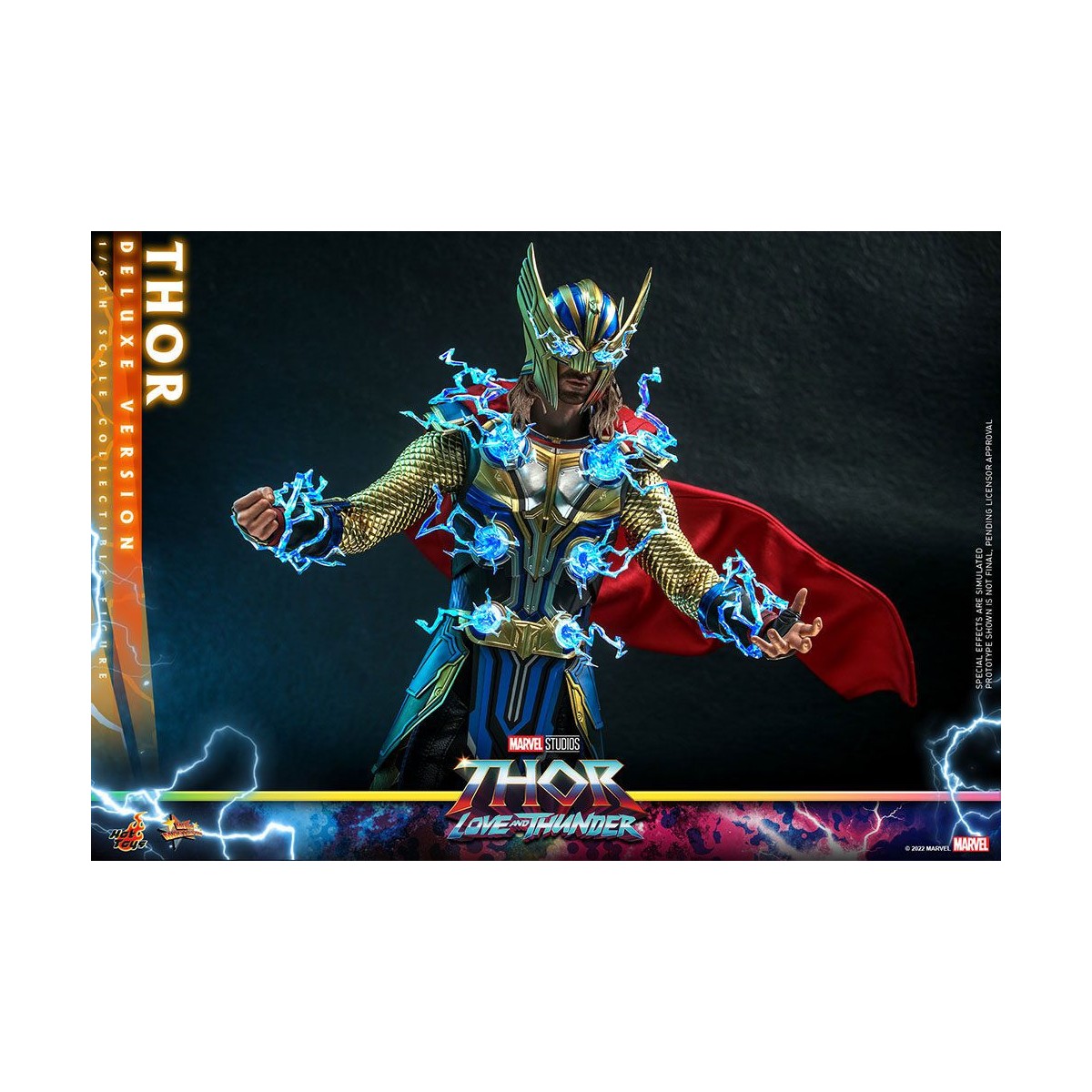 Hot Toys - THOR Deluxe Version - Thor: Love and Thunder Masterpiece Figurine 1/6 