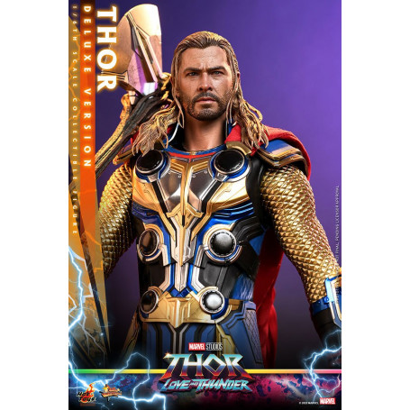 Hot Toys - THOR Deluxe Version - Thor: Love and Thunder Masterpiece Figurine 1/6 