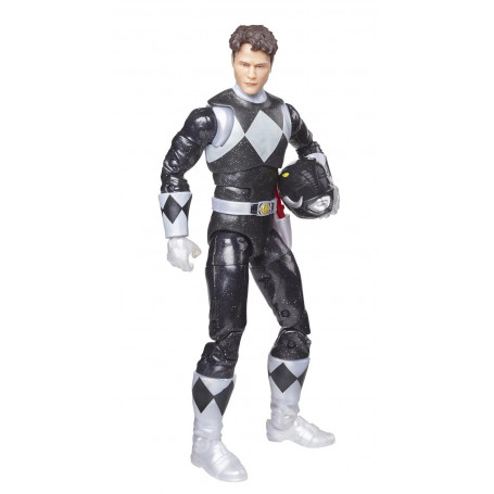 Hasbro - Lightning Collection - Metallic Black Ranger - Mighty Morphin Power Rangers