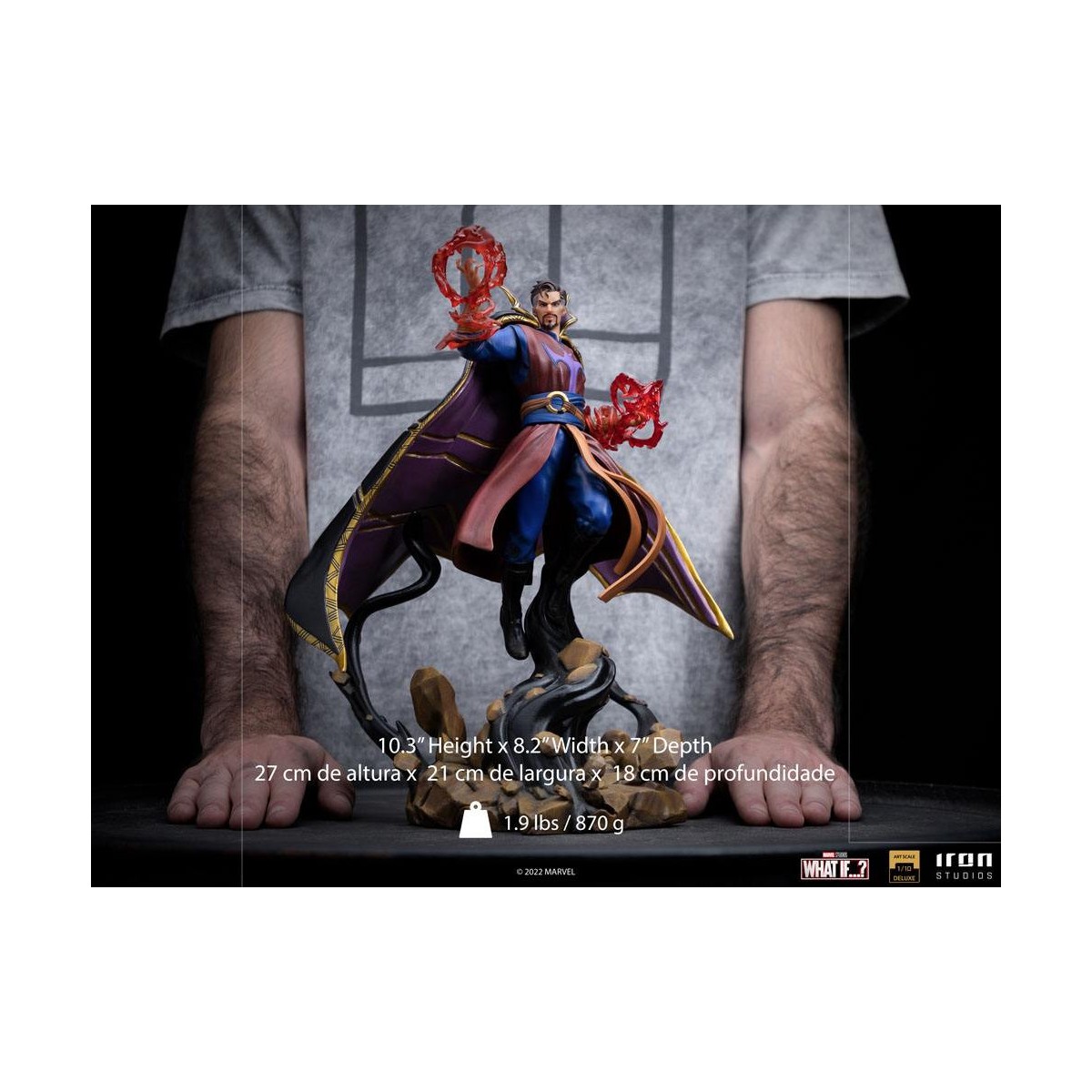 Iron Studios Marvel - What If...? Strange Supreme Statuette 1/10 Art Scale