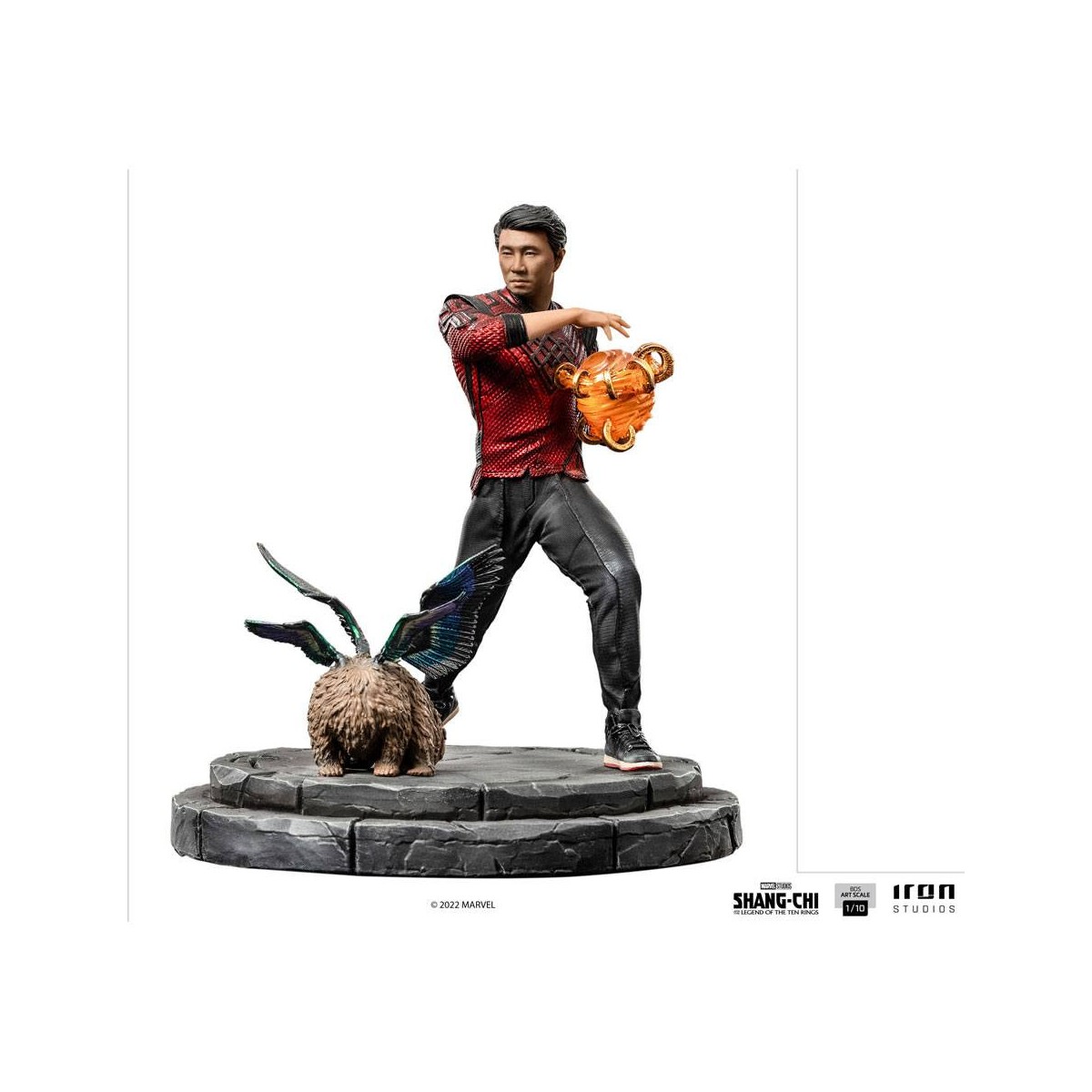 Iron Studios Marvel - Shang-Chi & Morris - Shang-Chi und die Legende der Zehn Ringe Statuette 1/10 BDS Art Scale