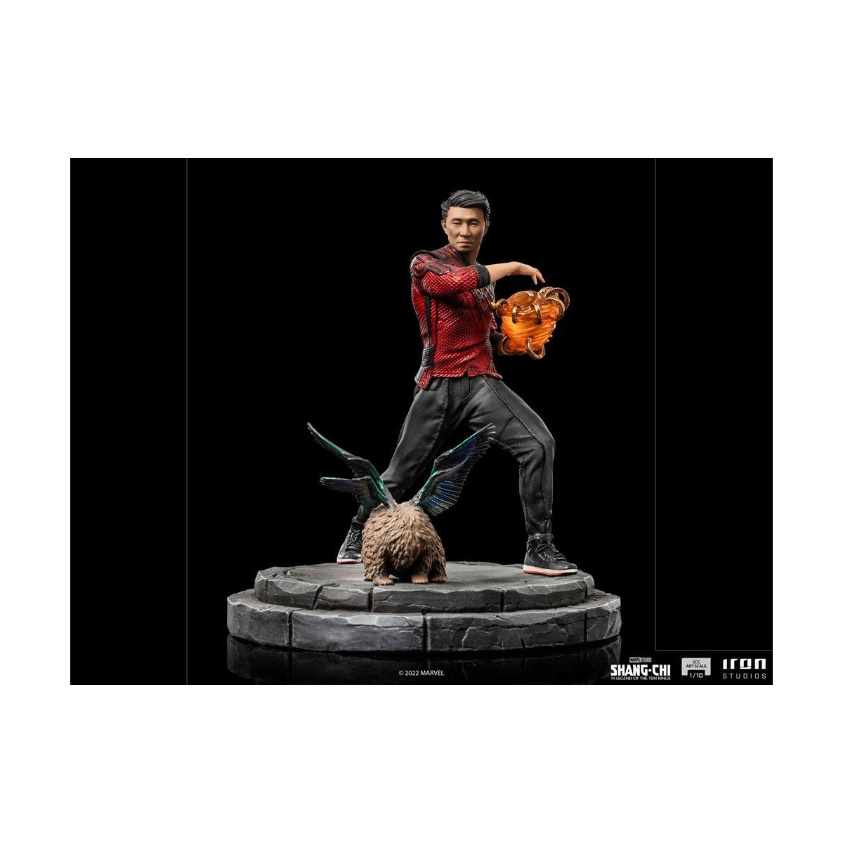 Iron Studios Marvel - Shang-Chi & Morris - Shang-Chi und die Legende der Zehn Ringe Statuette 1/10 BDS Art Scale