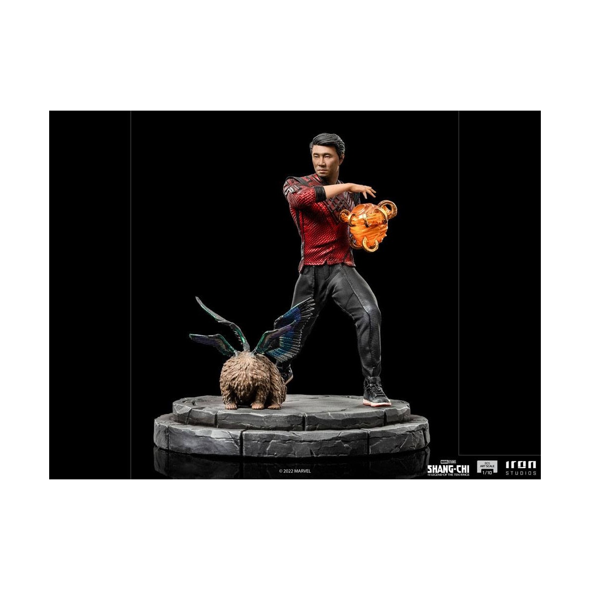 Iron Studios Marvel - Shang-Chi & Morris - Shang-Chi und die Legende der Zehn Ringe Statuette 1/10 BDS Art Scale
