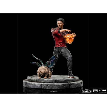 Iron Studios Marvel - Shang-Chi & Morris - Shang-Chi und die Legende der Zehn Ringe Statuette 1/10 BDS Art Scale