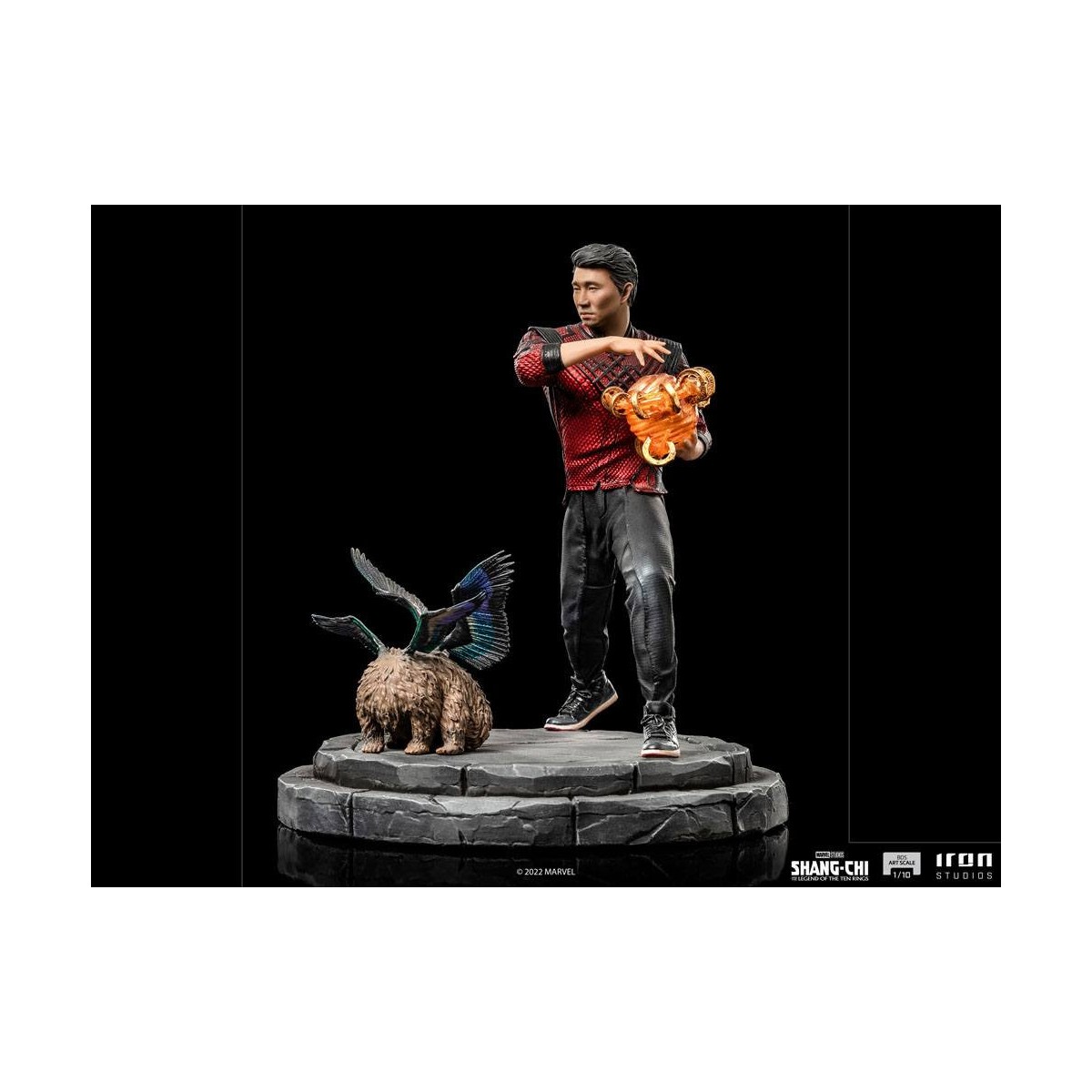 Iron Studios Marvel - Shang-Chi & Morris - Shang-Chi und die Legende der Zehn Ringe Statuette 1/10 BDS Art Scale