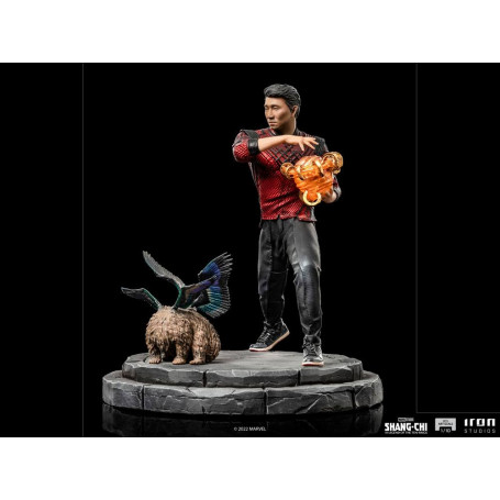 Iron Studios Marvel - Shang-Chi & Morris - Shang-Chi und die Legende der Zehn Ringe Statuette 1/10 BDS Art Scale
