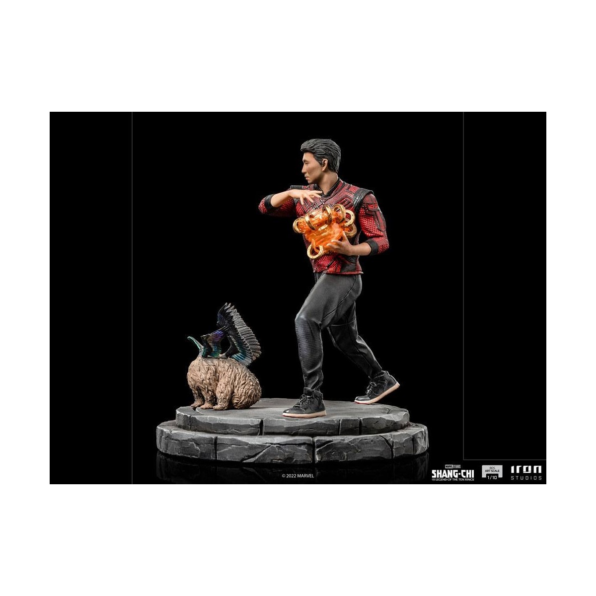 Iron Studios Marvel - Shang-Chi & Morris - Shang-Chi und die Legende der Zehn Ringe Statuette 1/10 BDS Art Scale