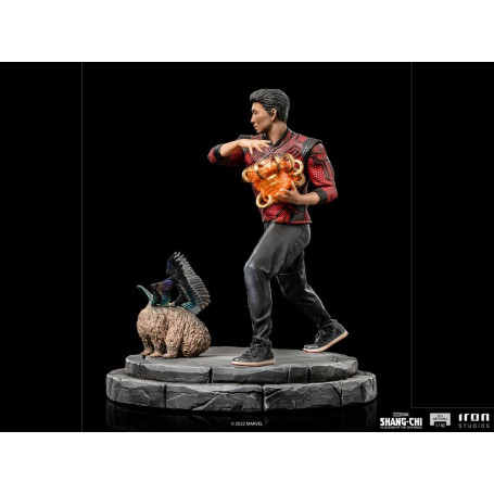 Iron Studios Marvel - Shang-Chi & Morris - Shang-Chi und die Legende der Zehn Ringe Statuette 1/10 BDS Art Scale