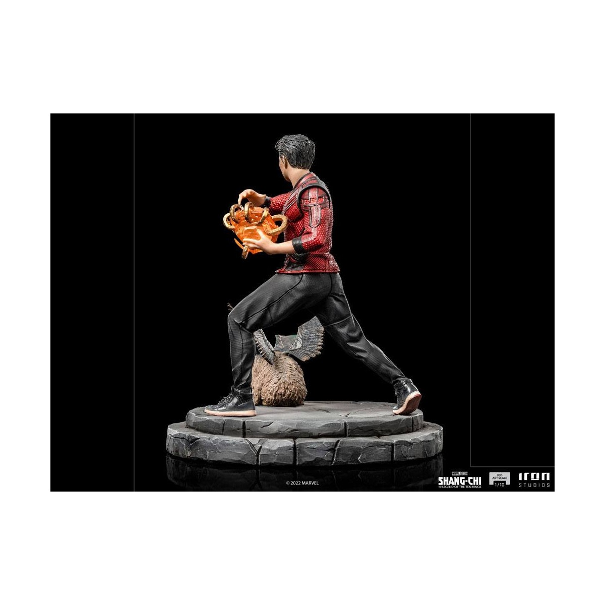 Iron Studios Marvel - Shang-Chi & Morris - Shang-Chi und die Legende der Zehn Ringe Statuette 1/10 BDS Art Scale